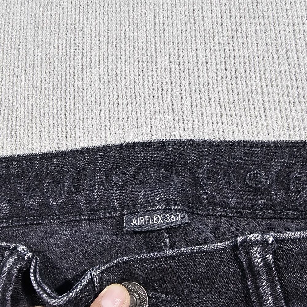 American Eagle Outfitters Airflex 360 Distressed Skinny Stretch Mens Jeans 32x32 - Picture 9 of 14